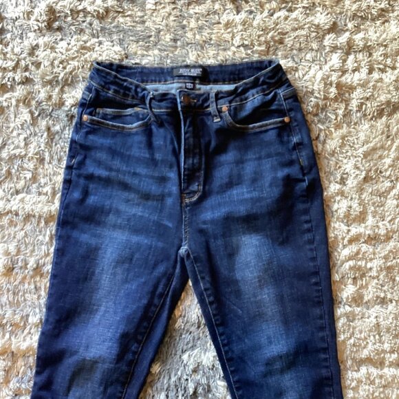 Judy Blue Skinny Fit Jeans High Rise Stretch Denim Women’s Size 13/31 - Picture 2 of 8